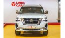 Nissan Patrol RESERVED ||| Nissan Patrol SE Platinum 2020 GCC under Agency Warranty with Flexible Down-Payment.