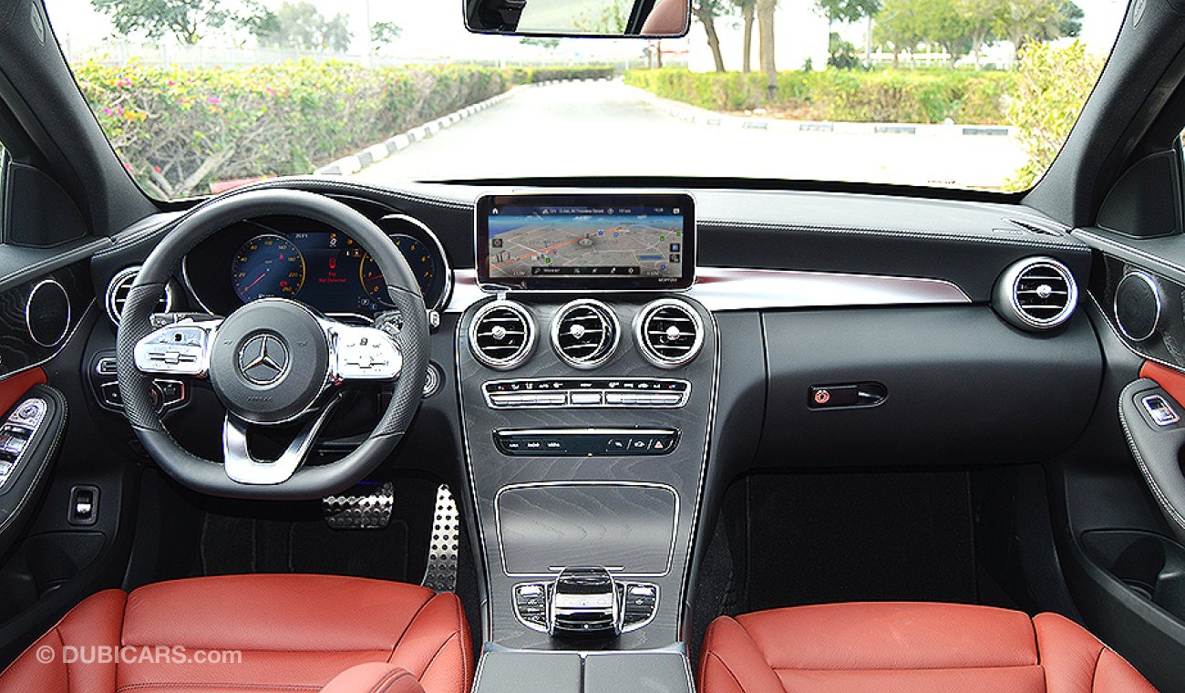 Mercedes-Benz C 300 2019 AMG, 2.0-Turbo, GCC, 0km with 3 Years or 100,000km Warranty