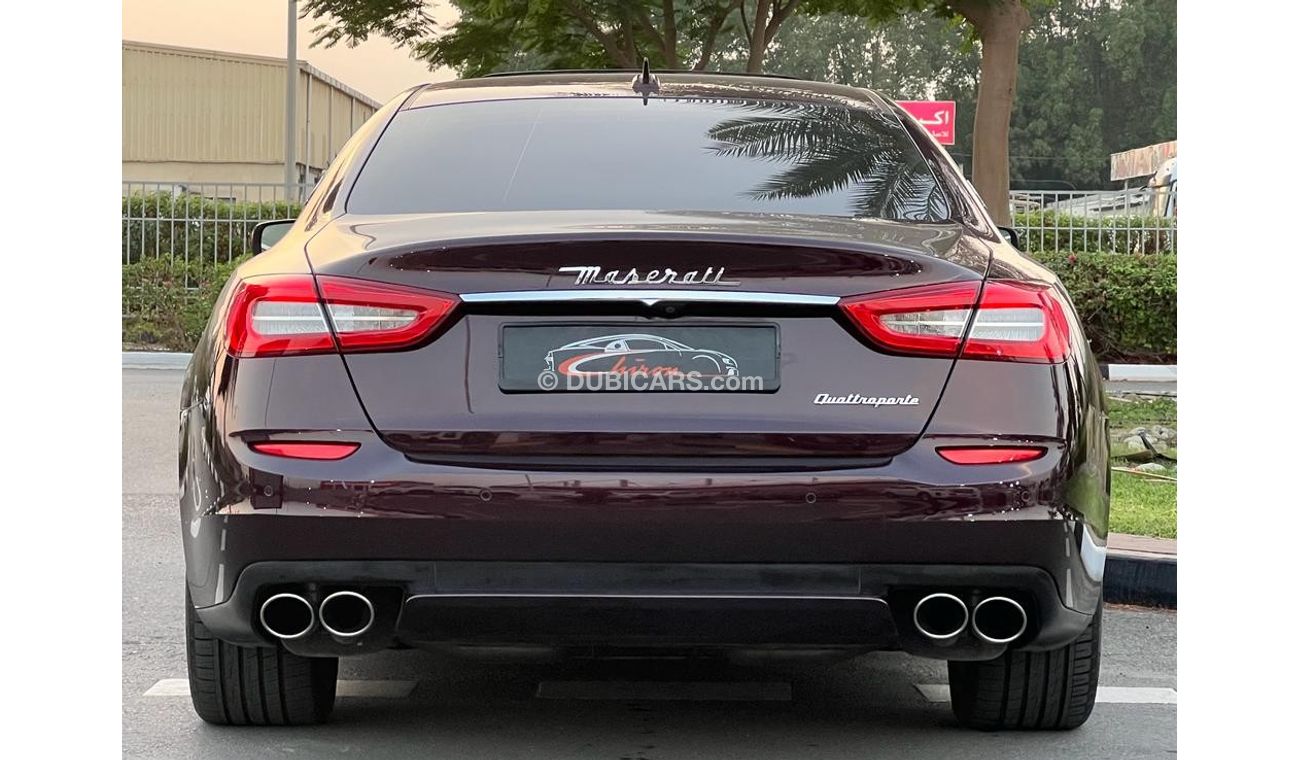 Maserati Quattroporte MASERATI QUATTROPORTE 2015 GCC FULL OPTIONS IN LOW MILEAGE PERFECT CONDITIONS