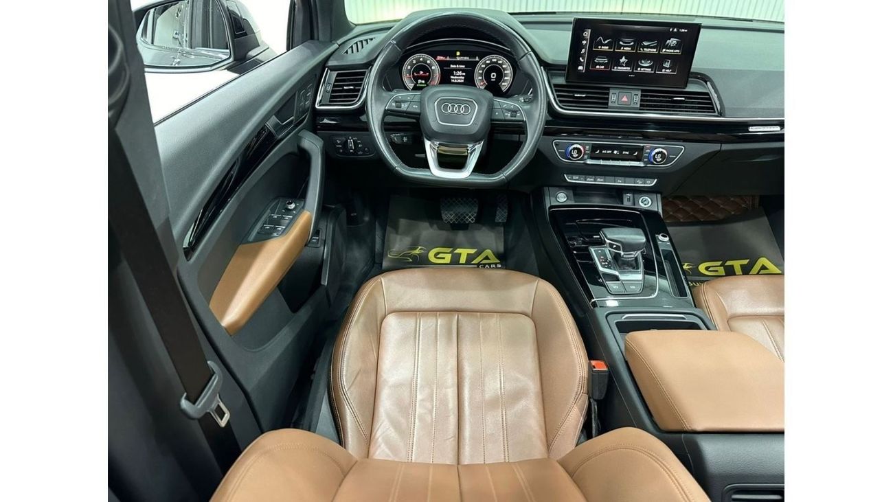 أودي Q5 45 TFSI quattro S لاين 2021 Audi Q5 S-Line 45TFSI Quattro, November 2026 Audi Warranty, Full Audi Se