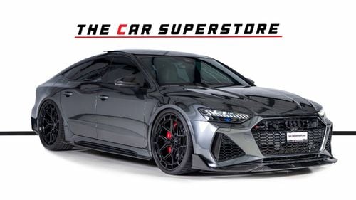 Audi RS7 quattro 4.0L Carbon Fiber Upgrades-Active Sports Exhaust System-Daytona Grey Premium Color