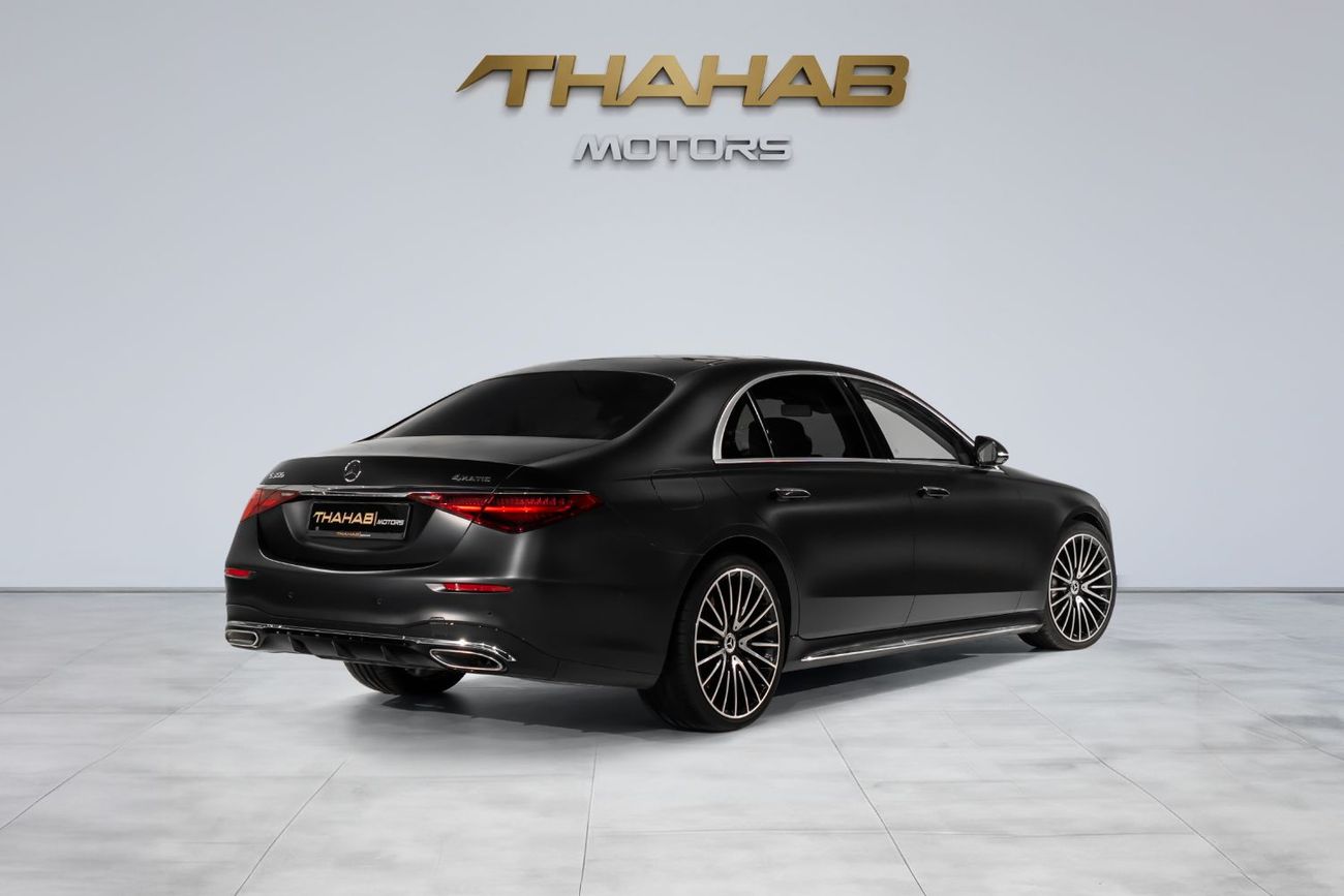 Mercedes-Benz S 500 4MATIC 3.0L 2021 | MATTE BLACK | AWD 4MATIC | MERCEDES-BENZ S-CLASS S 500 | FULL OPTION | PERFECT CO
