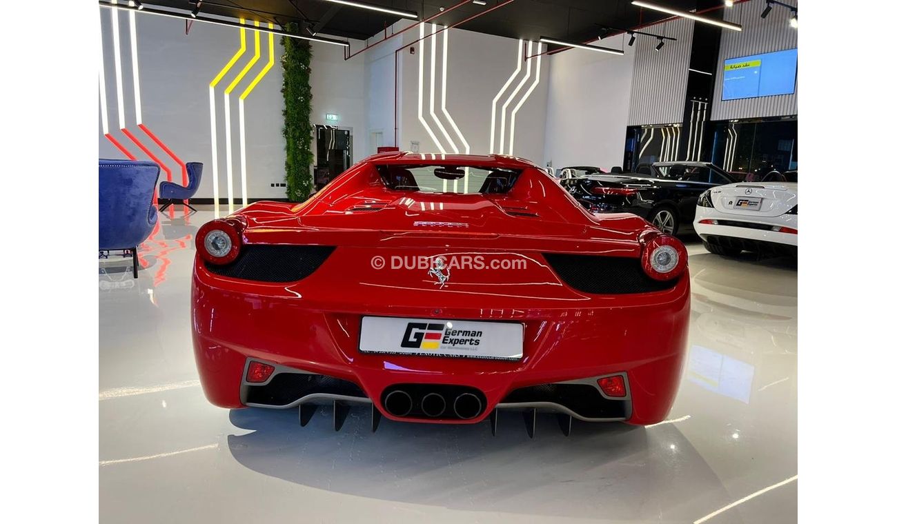 Ferrari 458 458 Spider GCC Warranty and service al Tayer