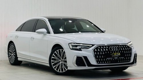 أودي A8 2023 Audi A8 55 TFSI Quattro, JAN 2026 Audi Warranty + NOV 2027 Service Contract, Full Audi Service