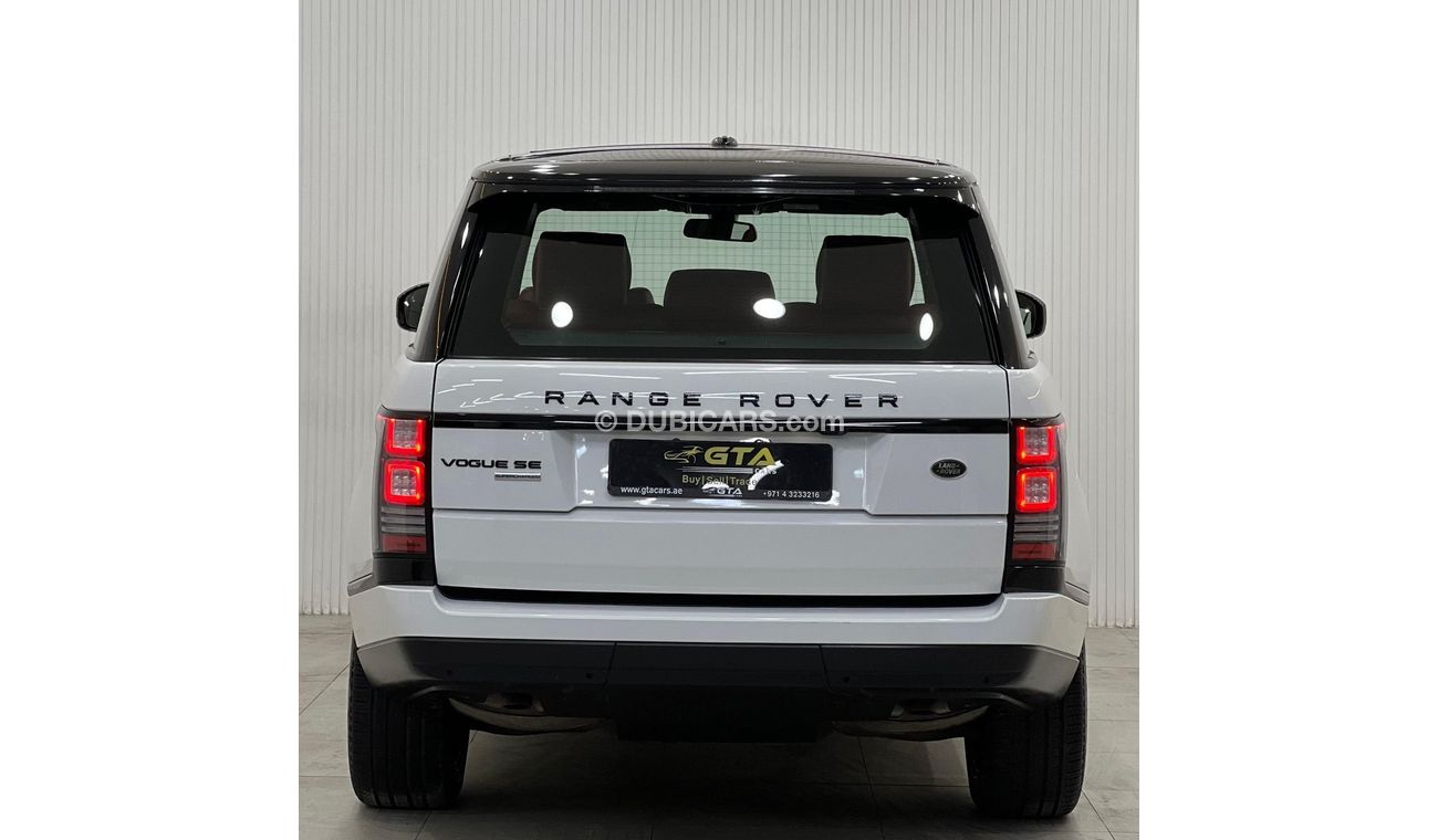 لاند روفر رينج روفر 2016 Range Rover Vogue SE V8 Supercharged, Warranty, Full Service History, Excellent condition, GCC