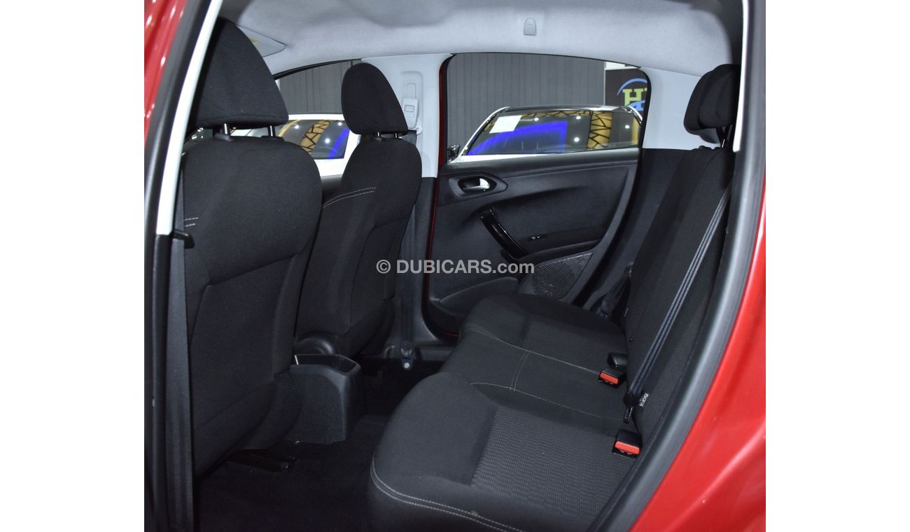 Peugeot 208 EXCELLENT DEAL for our Peugeot 208 1.6L ( 2019 Model ) in Red Color GCC Specs