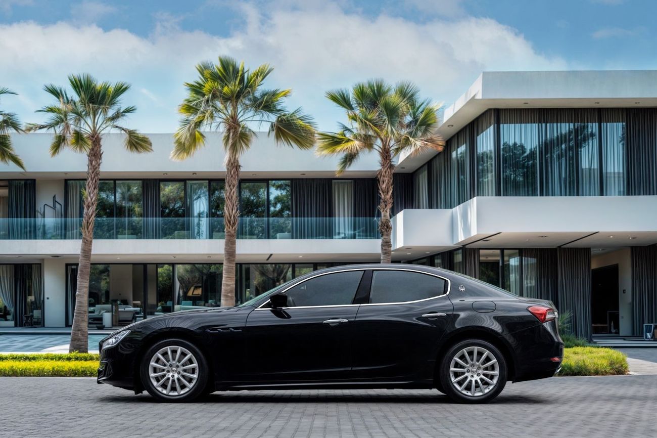 مازيراتي جيبلي GT Hybrid | 3,035 P.M  | 0% Downpayment | Low Mileage