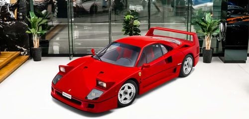 Ferrari F40 2.9L V-8 Twin-Turbocharged Engine