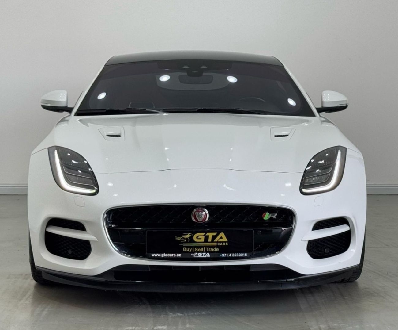 جاكوار F Type R 5.0L (550 HP) Coupe AWD 2018 Jaguar F-Type R, Warranty, Full Jaguar Service History, Excellent Con