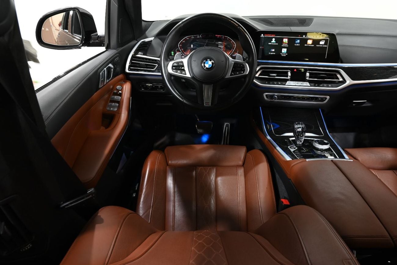 BMW X7 XDRIVE40I M SPORT 2022 BMW X7 xDrive40i M-Sport,1/2027 BMW Warranty And Service Pack, BMW Service History, GCC