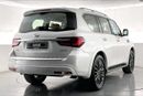 Infiniti QX80 Luxe Sensory ProActive (8 Seater) | 1 year free warranty | 0 Down Payment