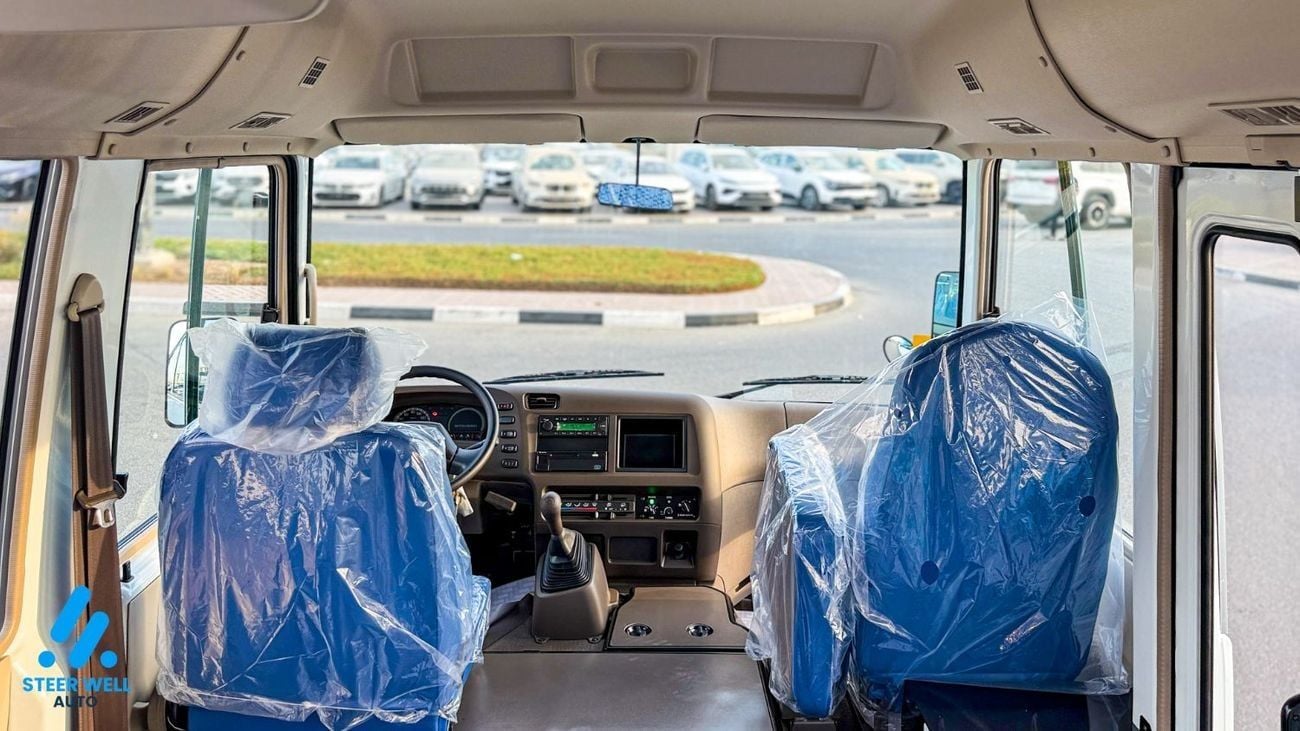 ميتسوبيشي روزا 2025 | 34-Seater Bus | Full Option | ABS | GCC Specs | 4.2L Diesel M/T | Brand New Export