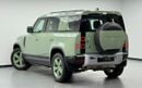 لاند روفر ديفندر 2023 Land Rover Defender P400 110 75th Anniversary, 2028 LR Warranty + Service Pack, Low Km, GCC