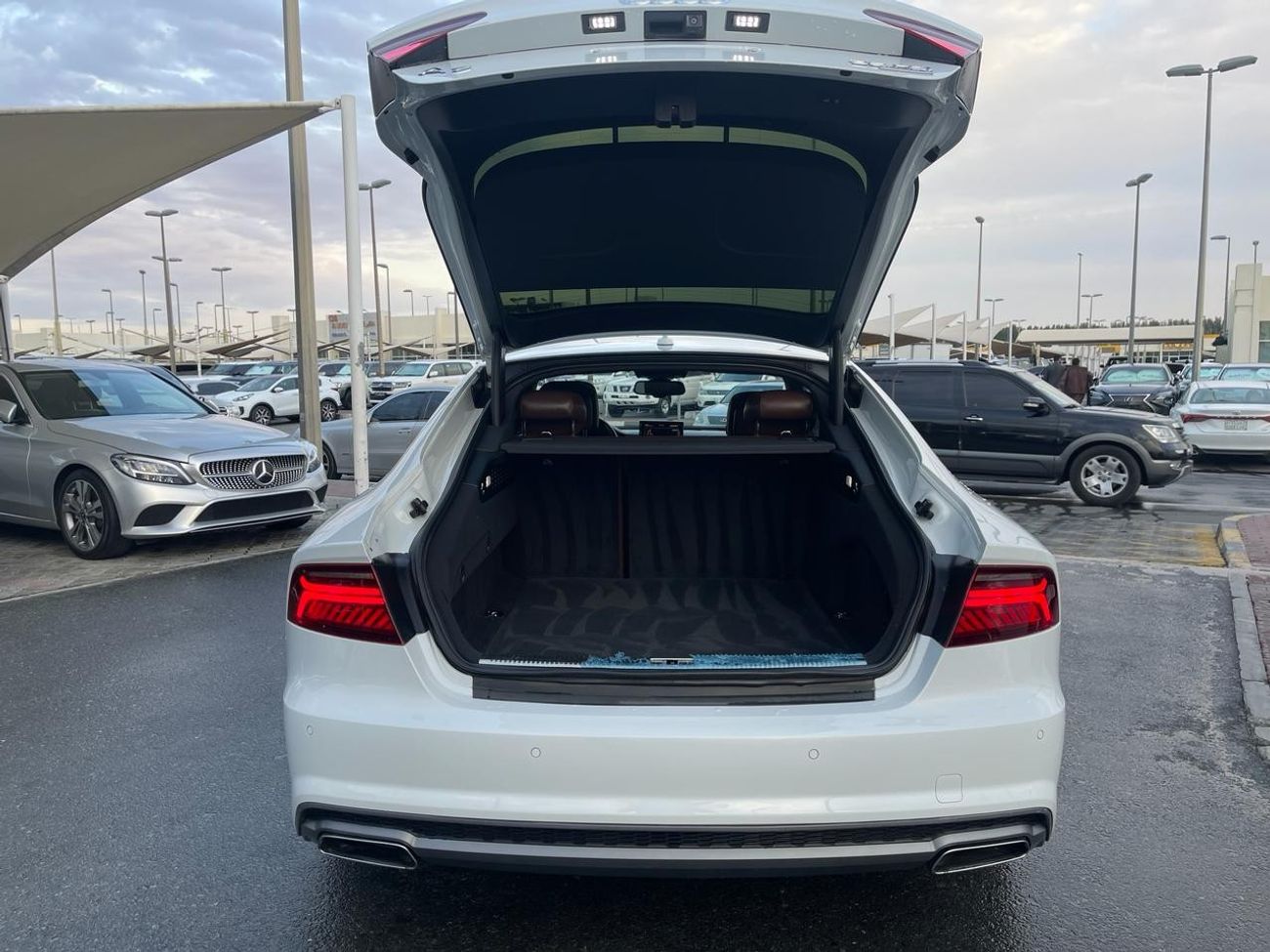 Audi A7 35 FSI quattro Audi A7 S line Super chard_Gcc_2017_Excellent_Condition _Full option