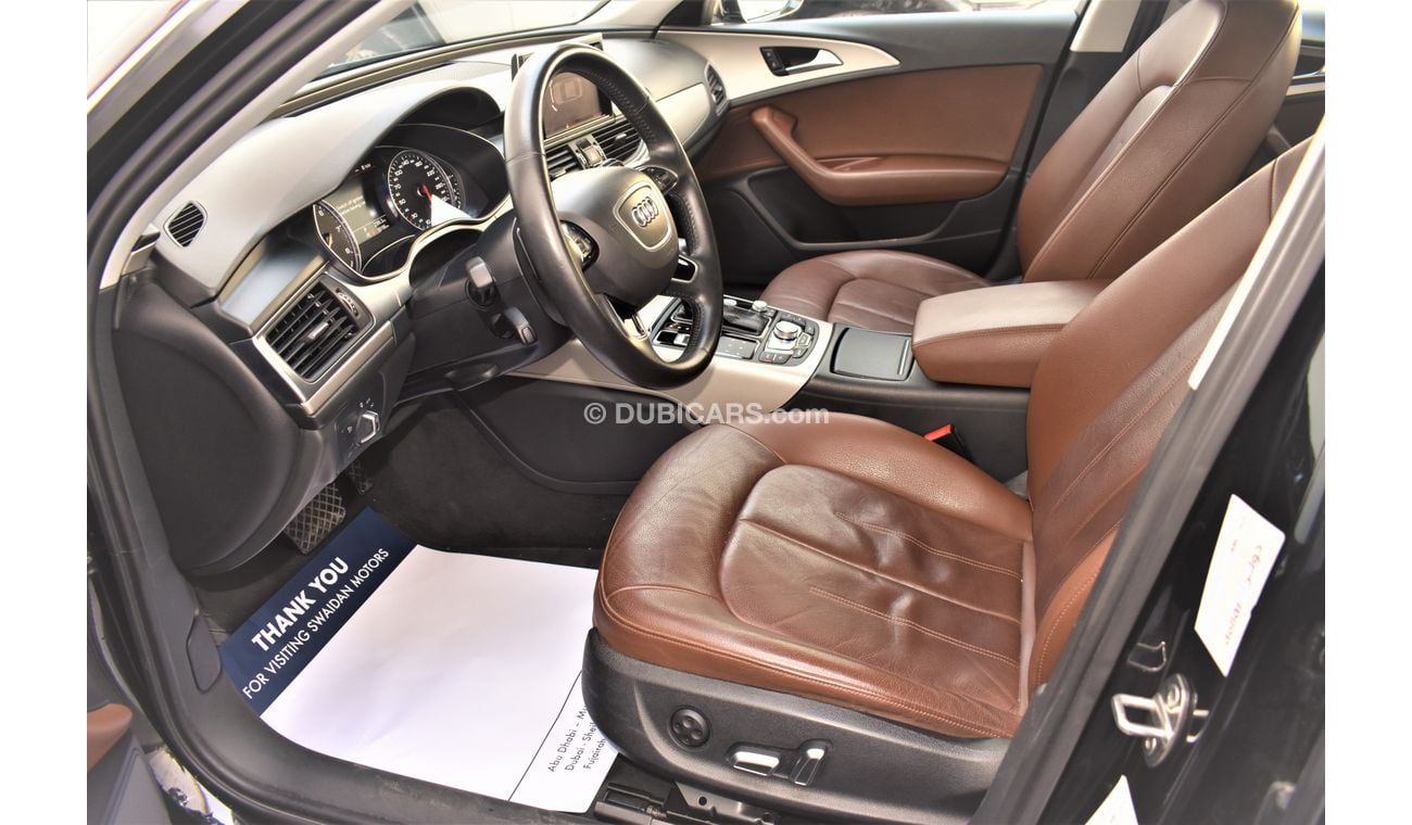 Audi A6 1.8L 35 TFSI 2018 GCC SPECS WITH SERVICE CONTRACT UP TO 2022 OR 75,000KM