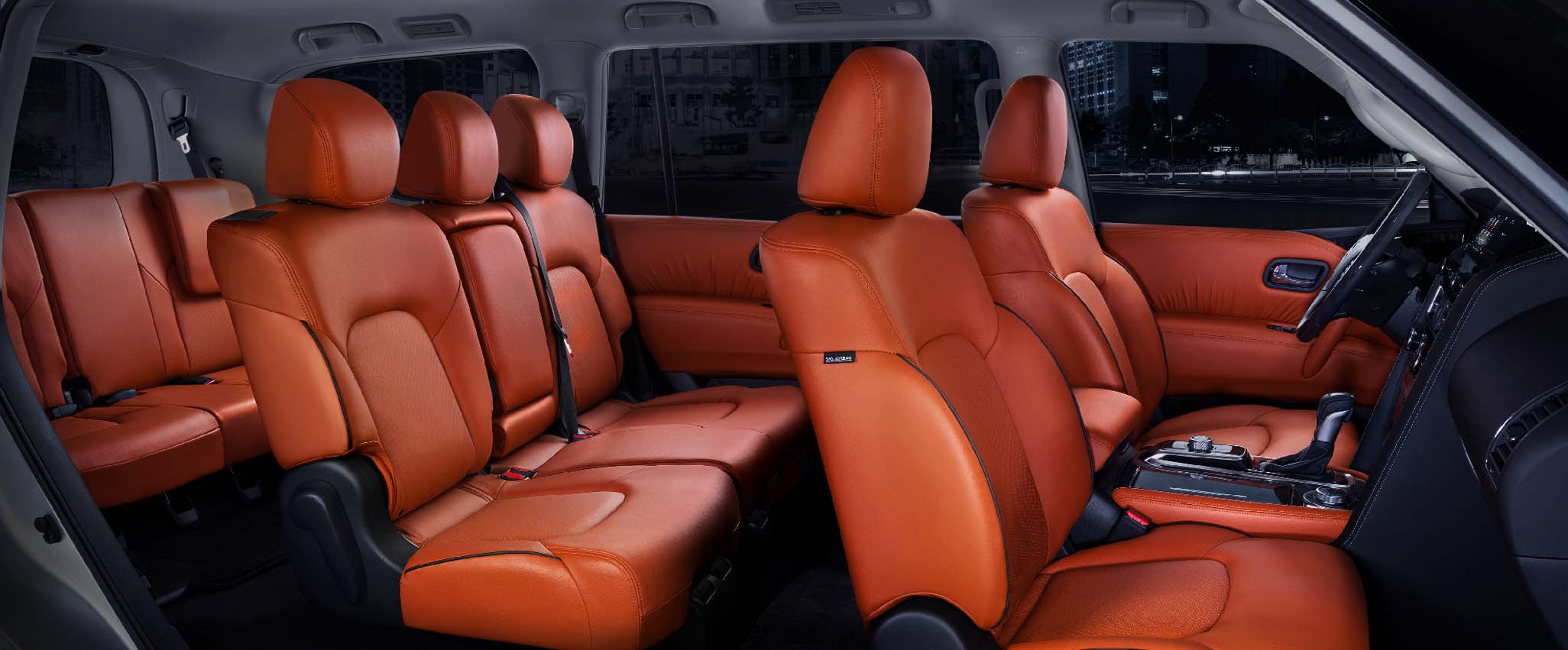 Nissan Patrol interior - Seats