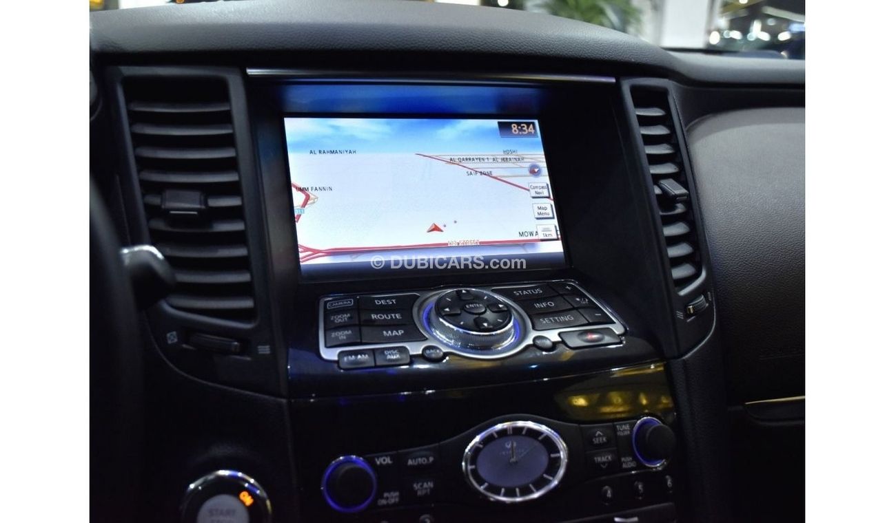 Infiniti QX70 EXCELLENT DEAL for our Infiniti QX70 ( 2014 Model ) in Black Color GCC Specs