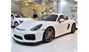 بورش كايمان 718 EXCLUSIVE OFFER • 4,700 PM • 2016 Porsche GT4 Cayman 3.8 F6 RWD 380bhp • GCC • Porsche Warranty