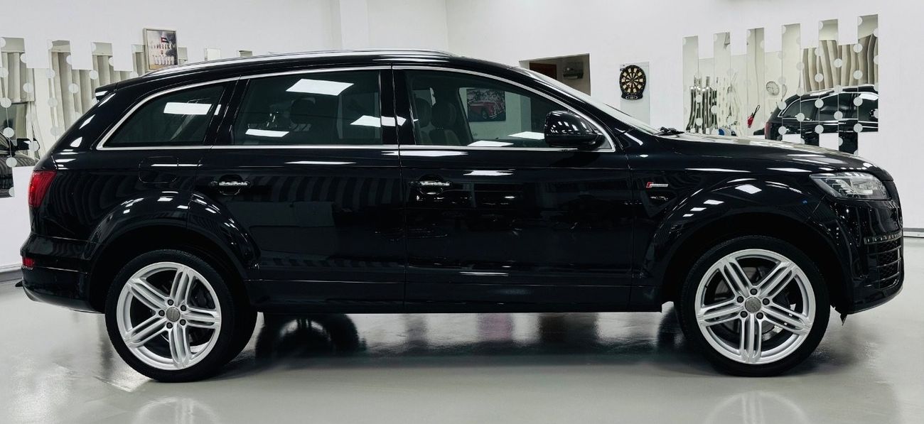 Audi Q7 TFSI quattro S-Line GCC .. FSH .. V6 .. S line .. Top Range .. Perfect Condition