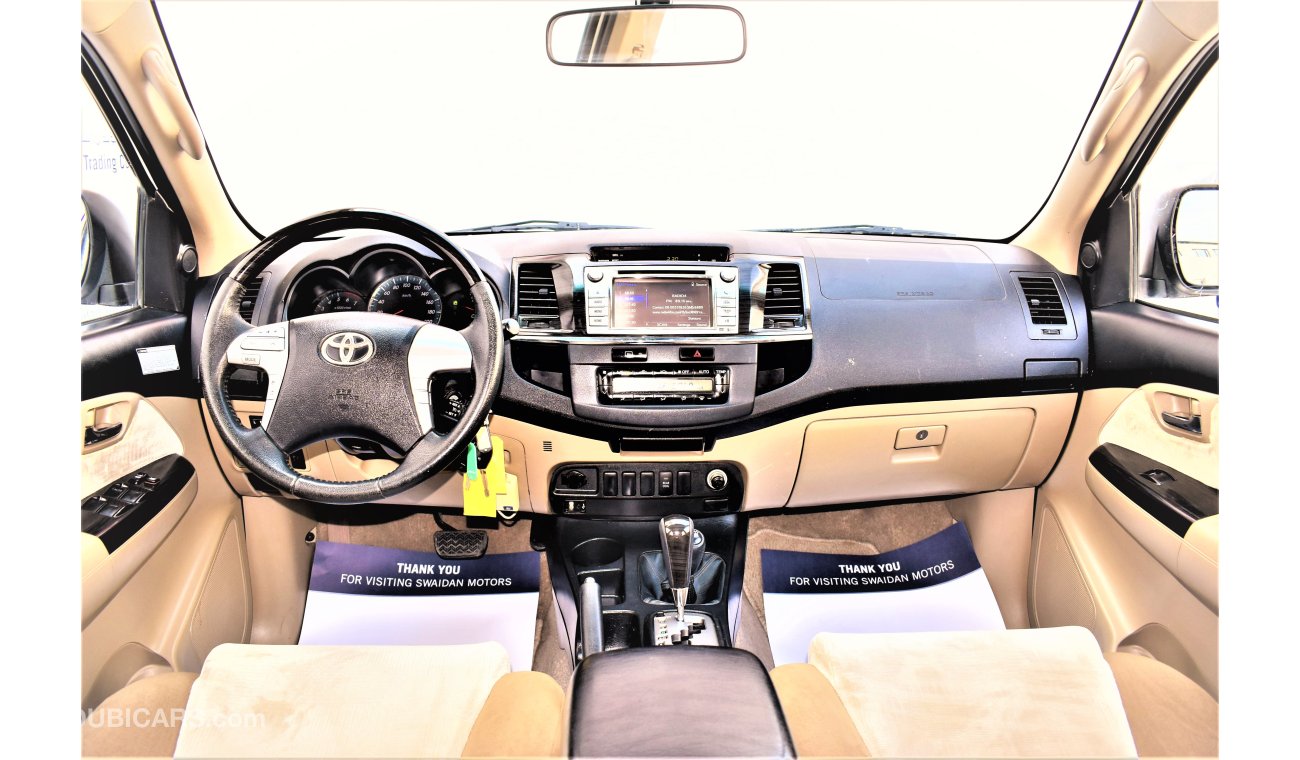 Toyota Fortuner AED 1468 I PM | 4.0L GXR V6 4WD GCC WARRANTY