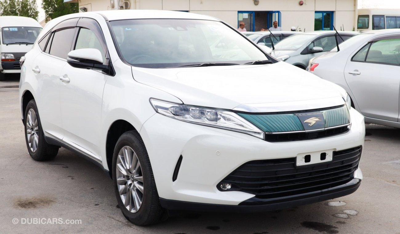 Toyota Harrier Right hand drive platinum Full option accident free