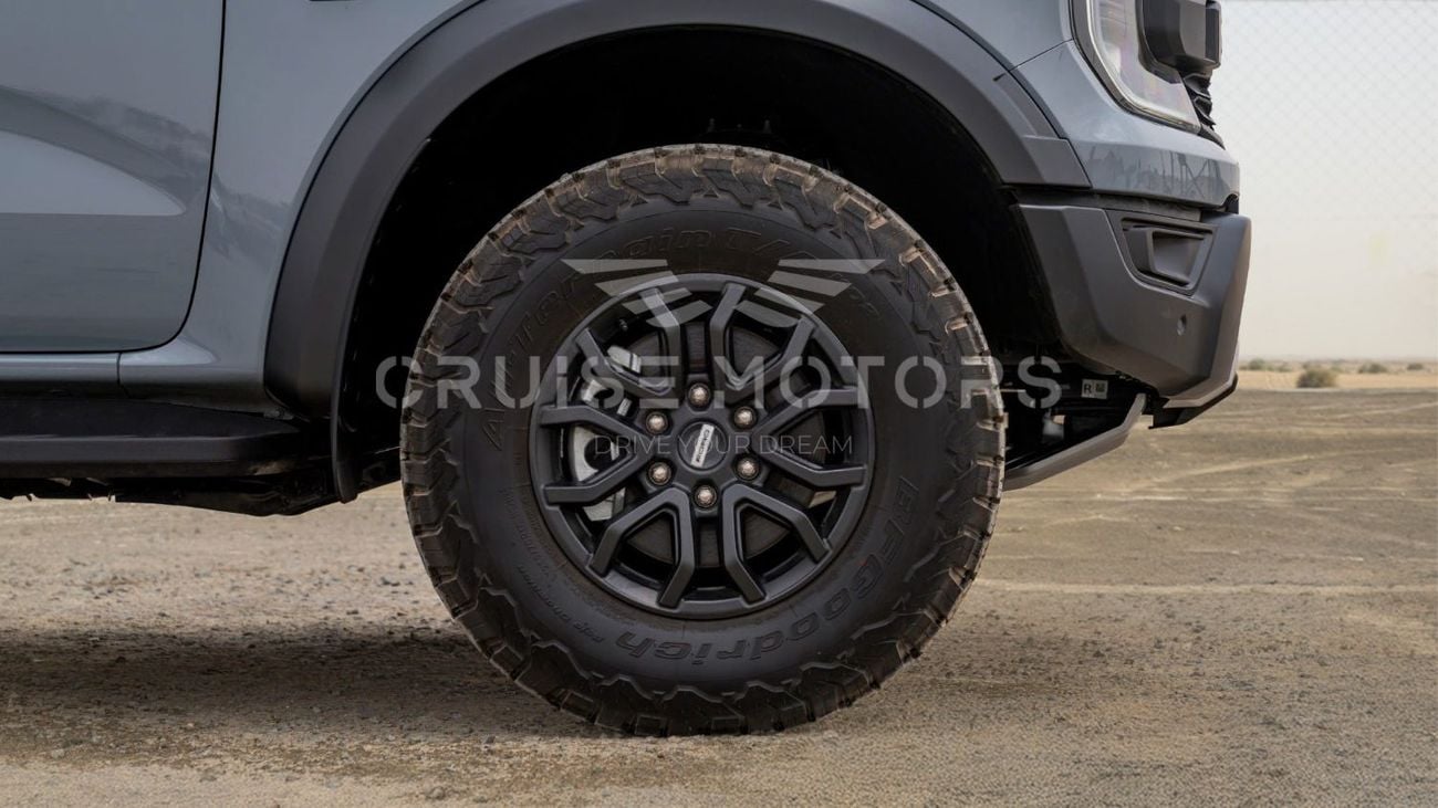 فورد رينجر رابتور Automatic - 3.0L - Petrol - Pick Up - 4WD - 5 Seats - 4 Doors - GREY