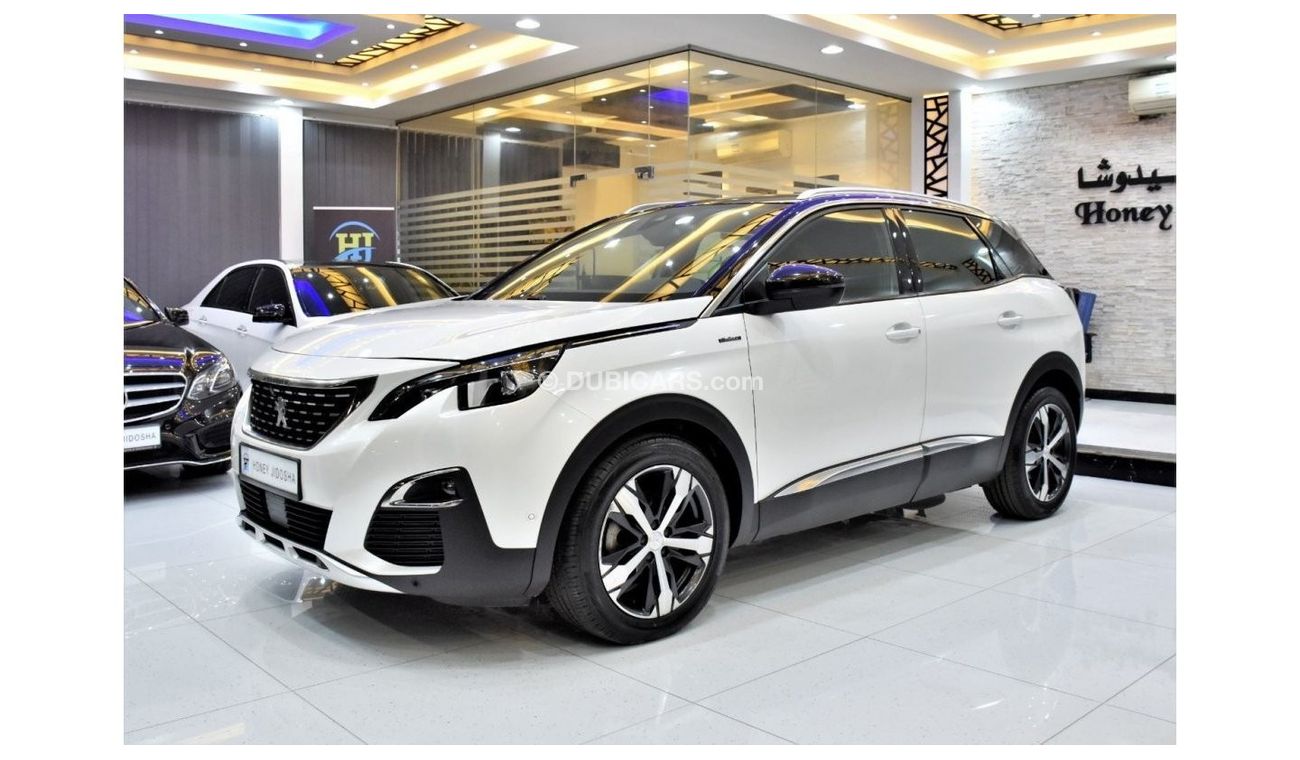Peugeot 3008 EXCELLENT DEAL for our Peugeot 3008 Turbo GT-Line 1.6L ( 2018 Model ) in White Color GCC Specs
