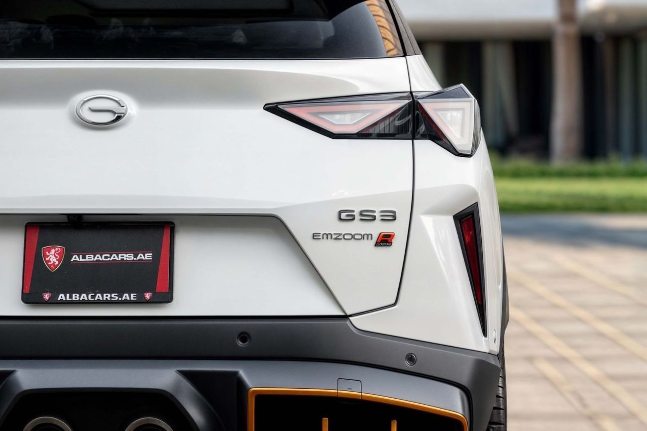 GAC GS3 Emzoom EMZOOM R-STYLE | 1,567 P.M  | 0% Downpayment | WARRANTY!