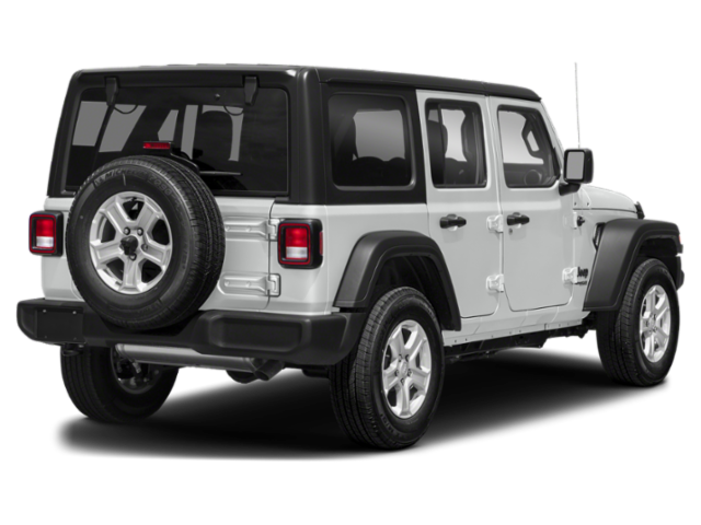 Jeep Wrangler exterior - Rear Left Angled