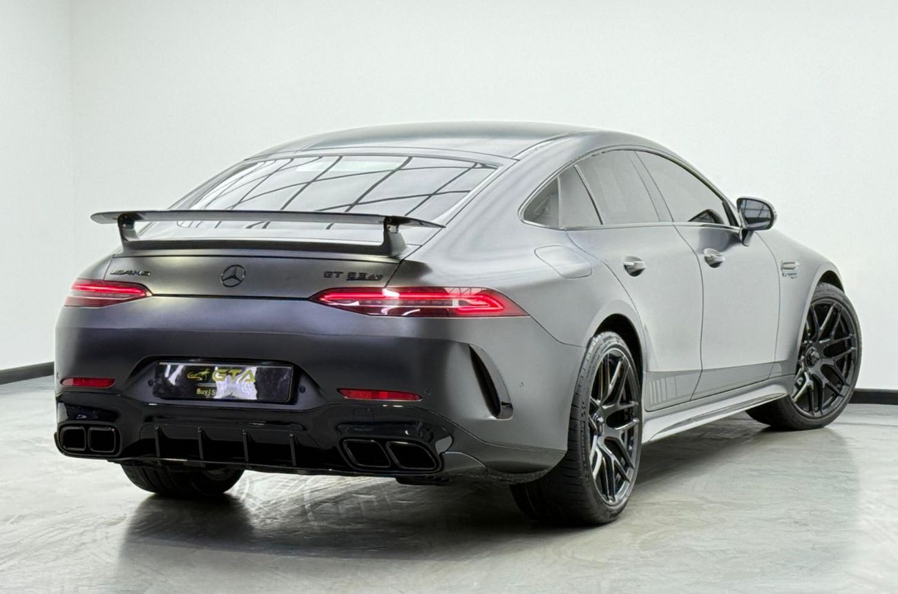 Mercedes-Benz AMG GT 43 2019 Mercedes-AMG GT 63 S Edition 1 4MATIC+ 4-Door Coupe, Night Package, 1 Year Warranty, FSH, GCC