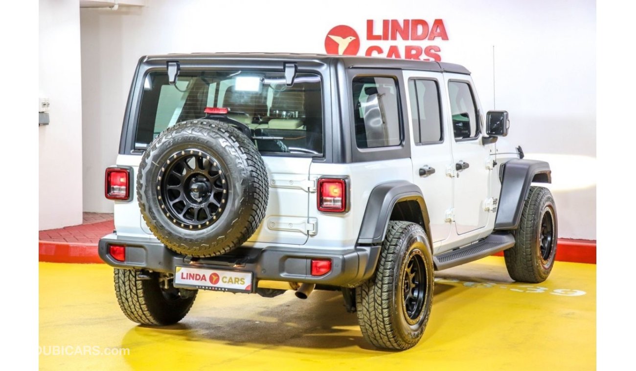 Jeep Wrangler RESERVED ||| Jeep Wrangler Sport 2018 GCC under Agency Warranty with Zero Down-Payment.