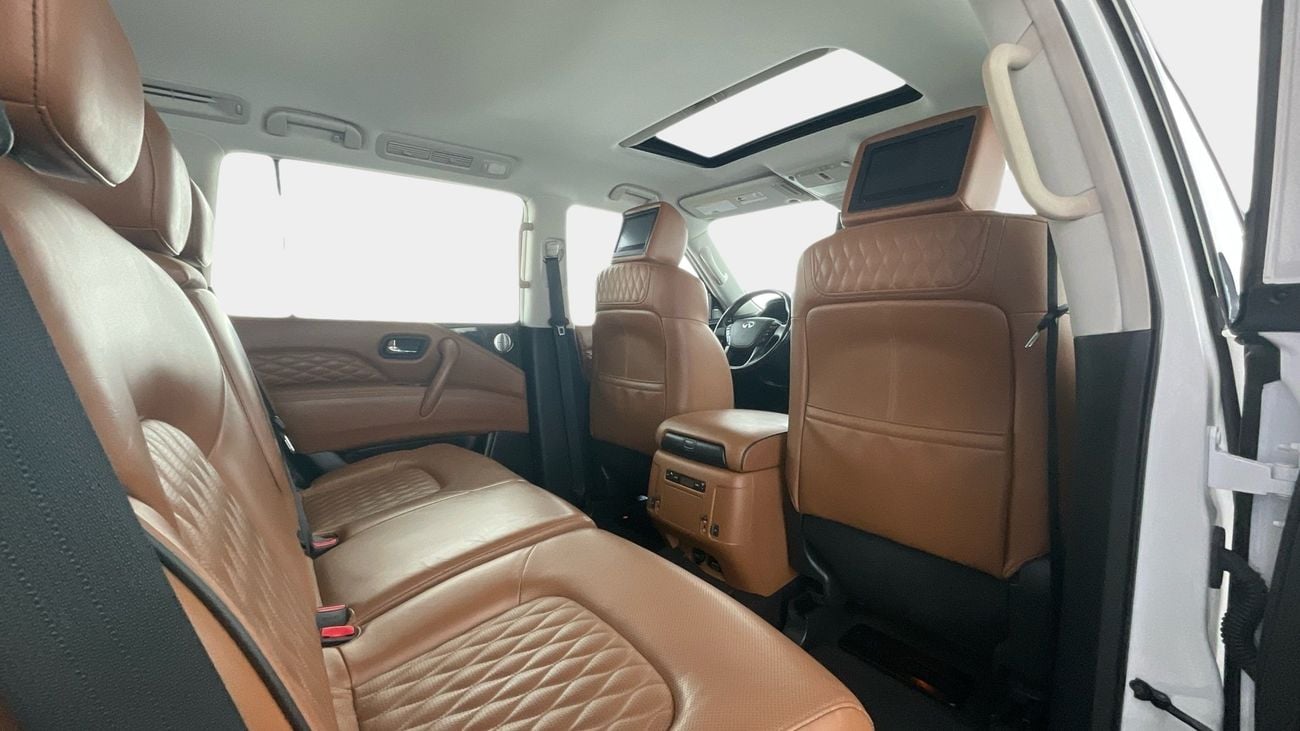 إنفينيتي QX80 LUXURY PROACTIVE 5.6 8STR 4WD AUTO LUXE PROACTVE TOW | شامل الضمان | 0 ﺪﻔﻋﺓ ﺃﻮﻟﻯ