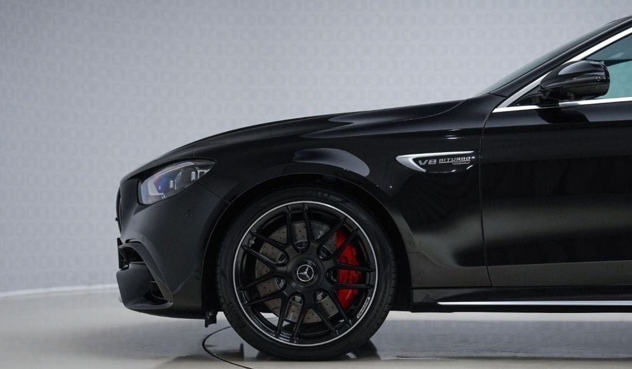 Mercedes-Benz E 63S 4MATIC+ 4.0L AED 5,830 P/M - 2 Years Warranty