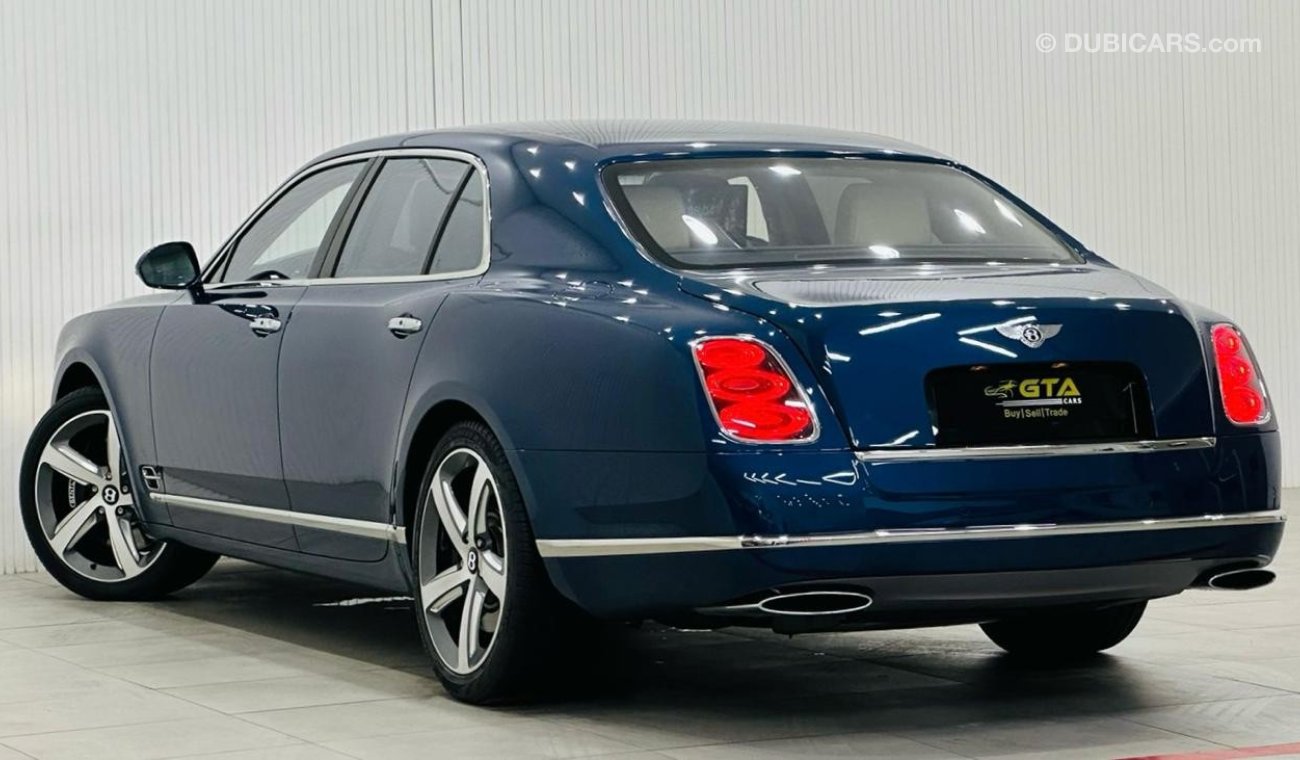 Bentley Mulsanne 2016 Bentley Mulsanne Speed, Service History, Full Options, Low Kms, Excellent Condition, GCC