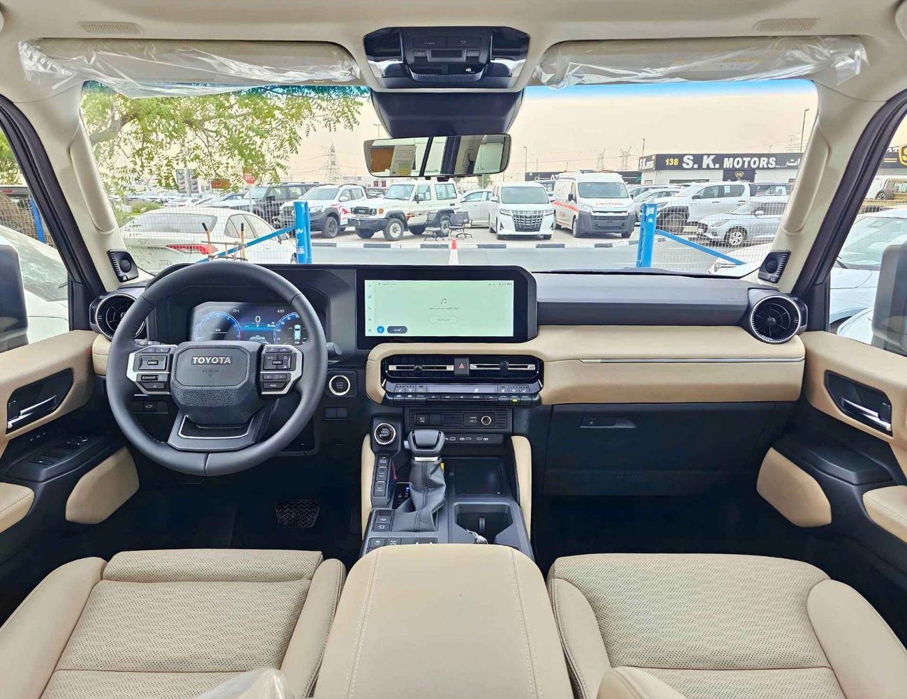 تويوتا برادو LUXURY TURBO / 2.4L PETROL V4 / FULL OPTION/360*CAMERA/JBL SPEAKERS /PANORAMIC ROOF (CODE # PPLX1)