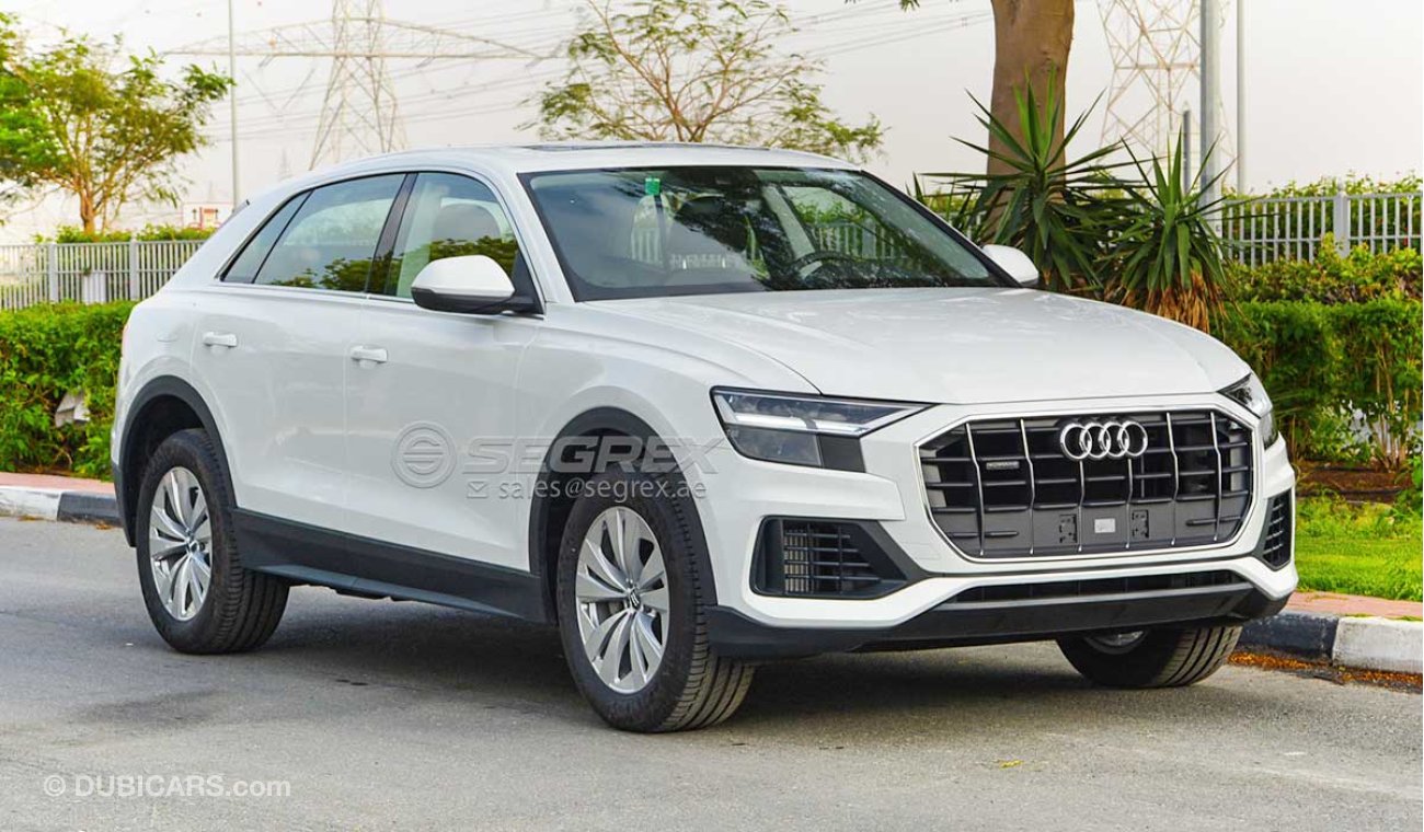 أودي Q8 Quattro 2020, 3.0L V6, 55TFSI, 0km - الاسود متوفر