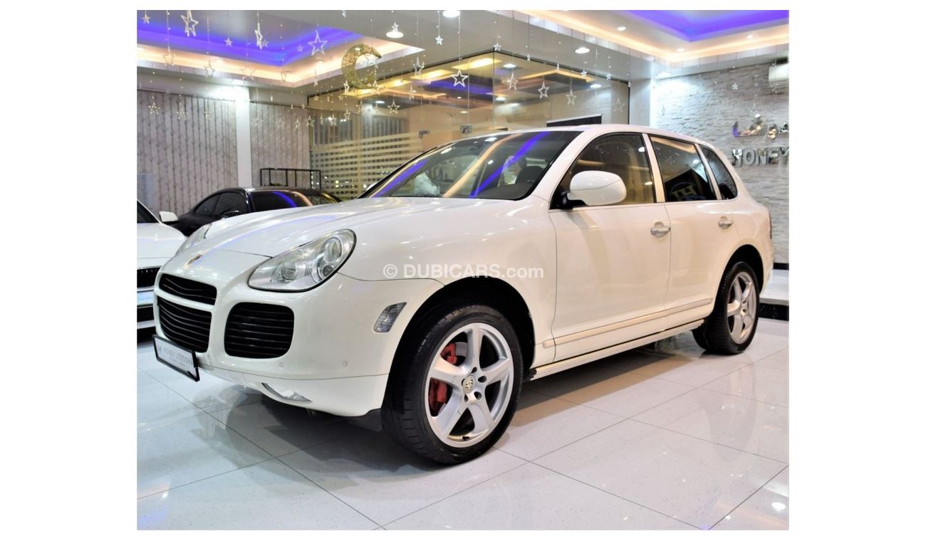بورش كايان Porsche Cayenne TURBO 2005 Model!! in White Color! GCC Specs