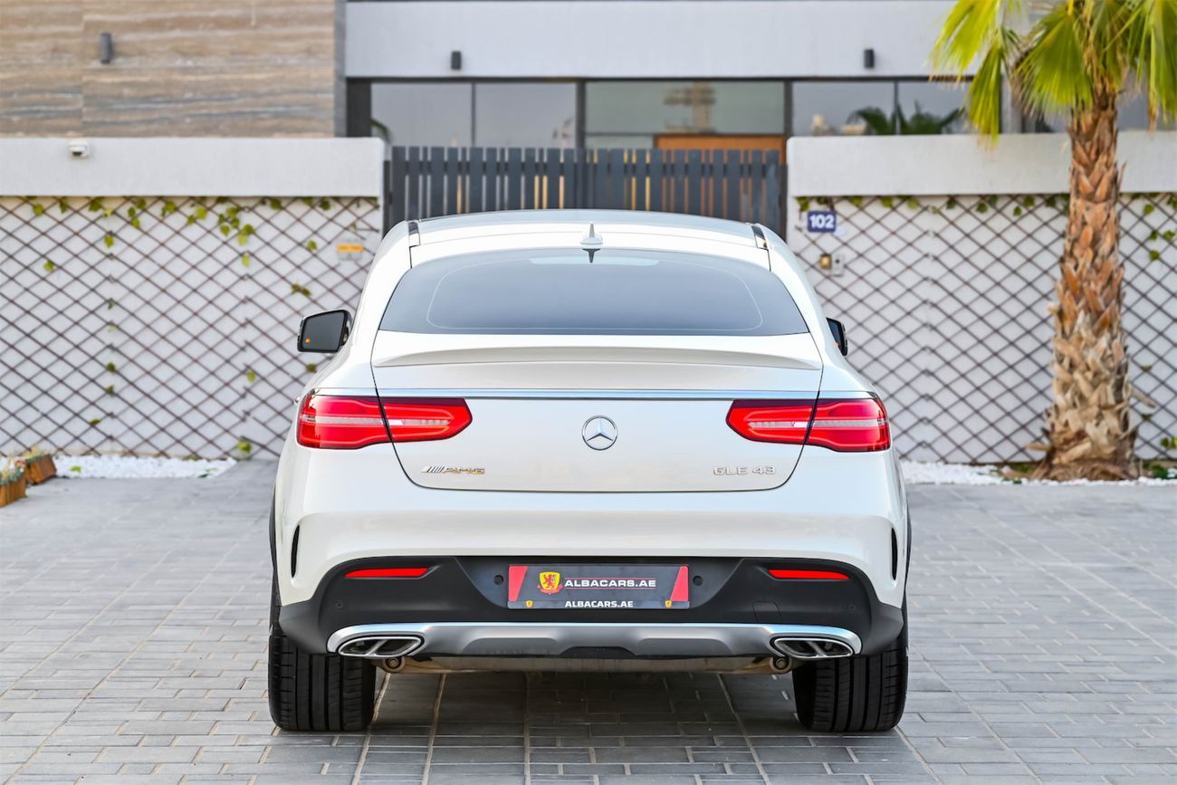 Mercedes-Benz GLE 43 AMG 4,680 P.M | 0% Downpayment | Amazing Condition!