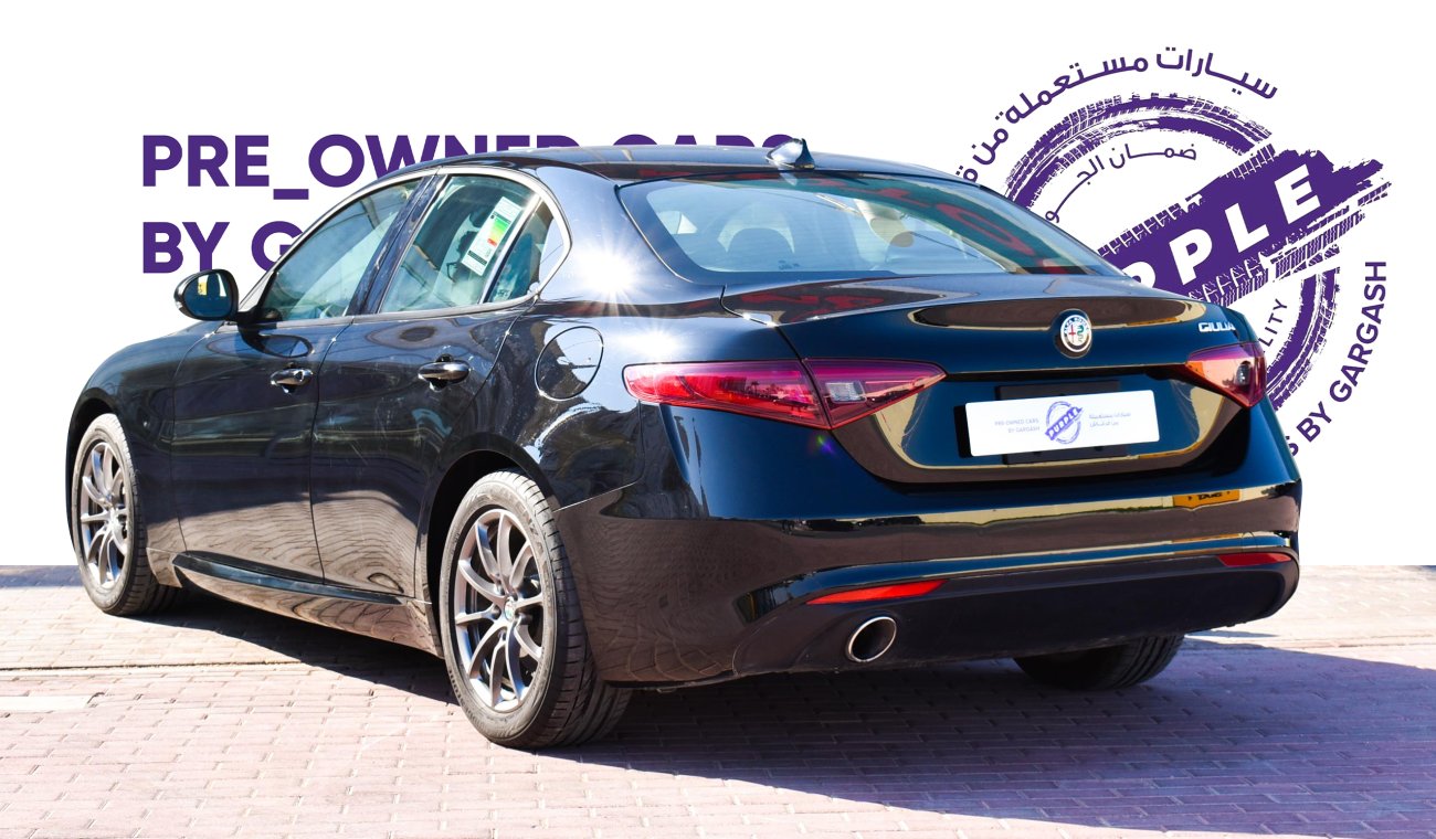 ألفا روميو جوليا Base - Service History, Warranty, Certified & Sold by Purple Pre-Owned Gargash Motors