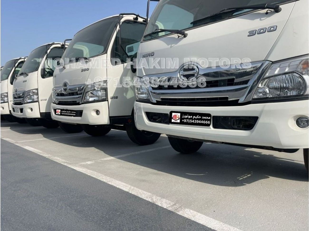 Hino 300 2023 Hino 916 6.1Tons Diesel Manual Gear