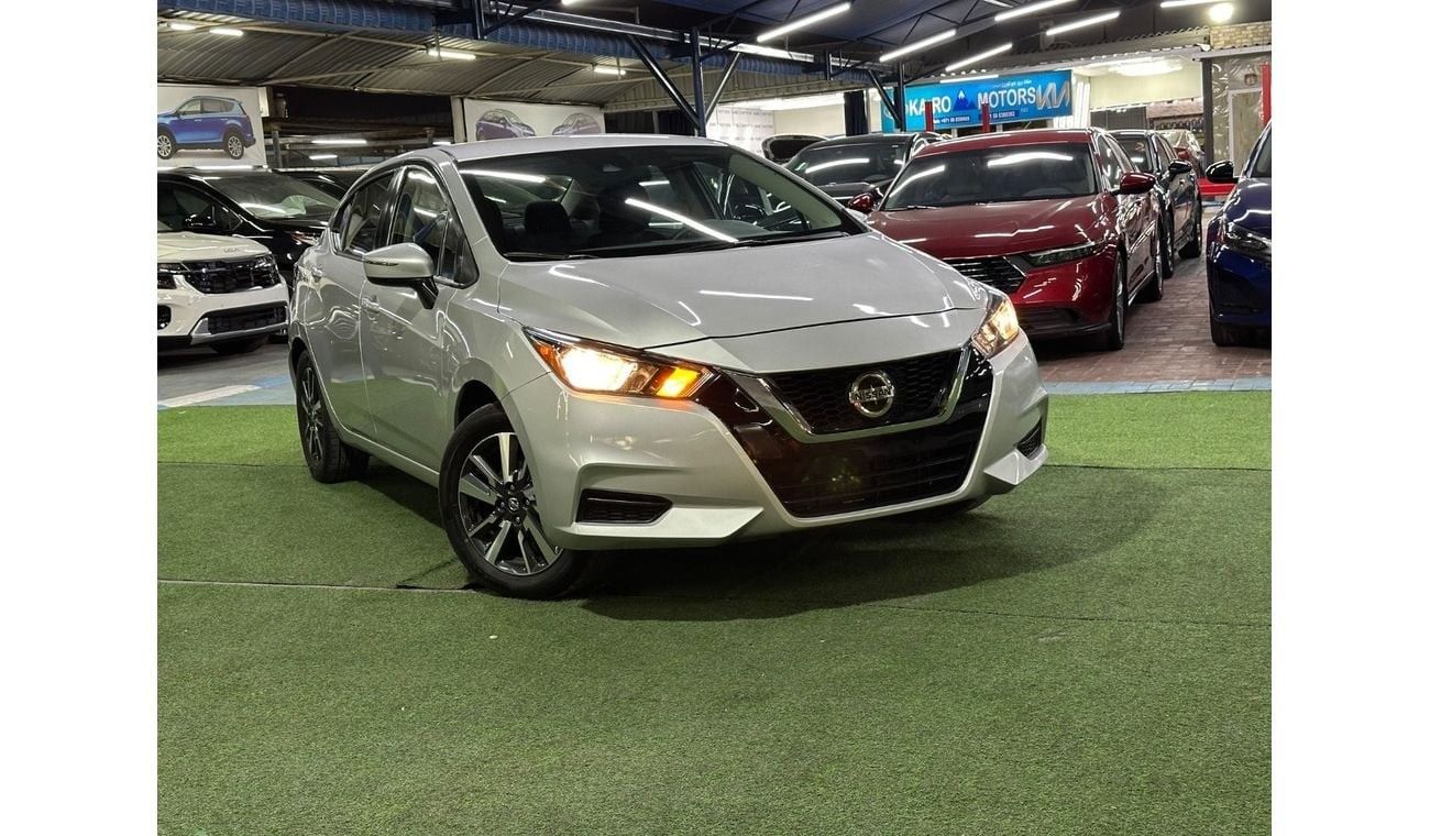 نيسان فيرسا Nissan Versa 2021 1.6L good condition rear camera mileage 97000 km