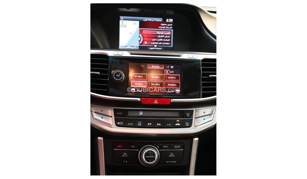 هوندا أكورد كوبيه 2015 خليجي بحالة ممتازة بدون حوادث