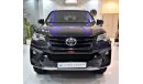 Toyota Fortuner ORIGINAL PAINT ( صبغ وكاله ) FULL SERVICE HISTORY! Toyota Fortuner TRD Sportivo 2018 Model!GCC Specs