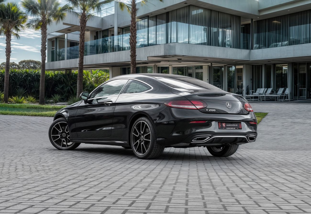 مرسيدس بنز C 200 C200 AMG Coupe | 3,036 P.M | 0% Downpayment | LOW KMS!