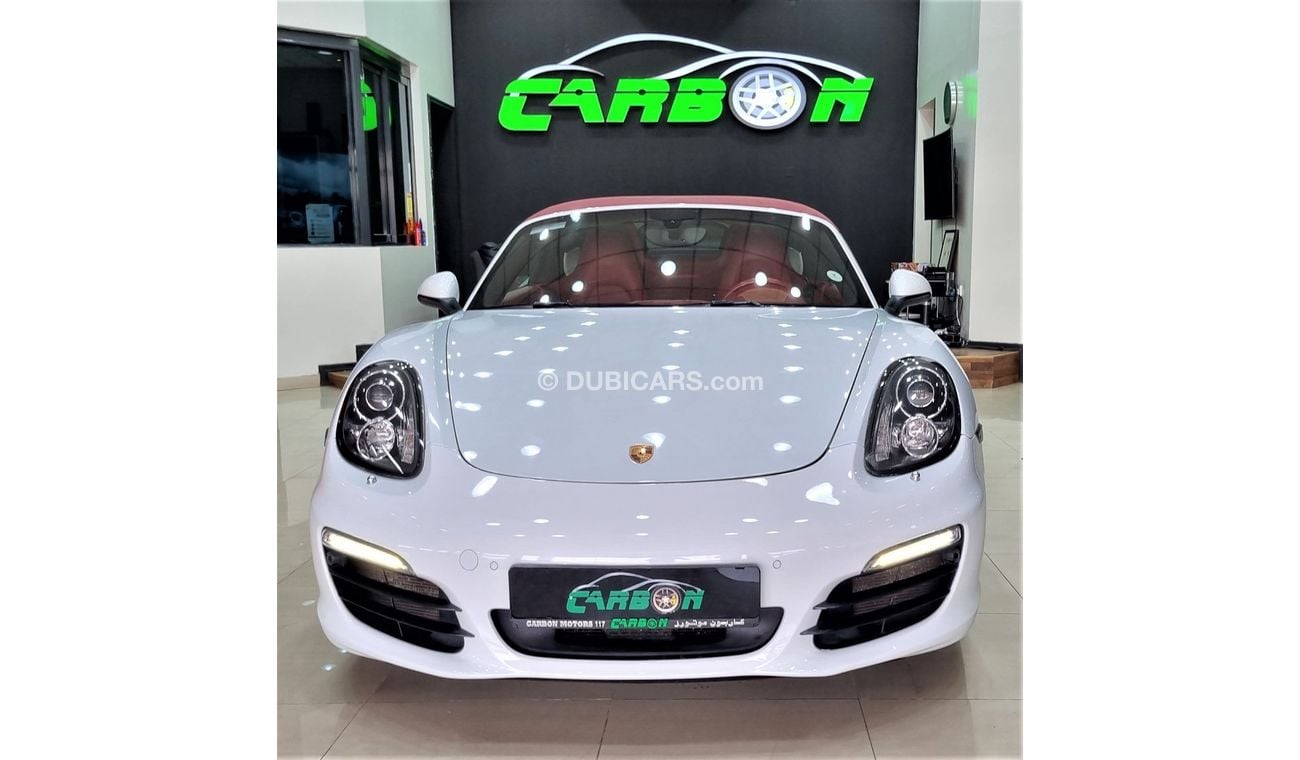Porsche 718 Boxster Std PORSCHE BOXSTER 2015 GCC IN PERFECT CONDITION FOR 149K AED