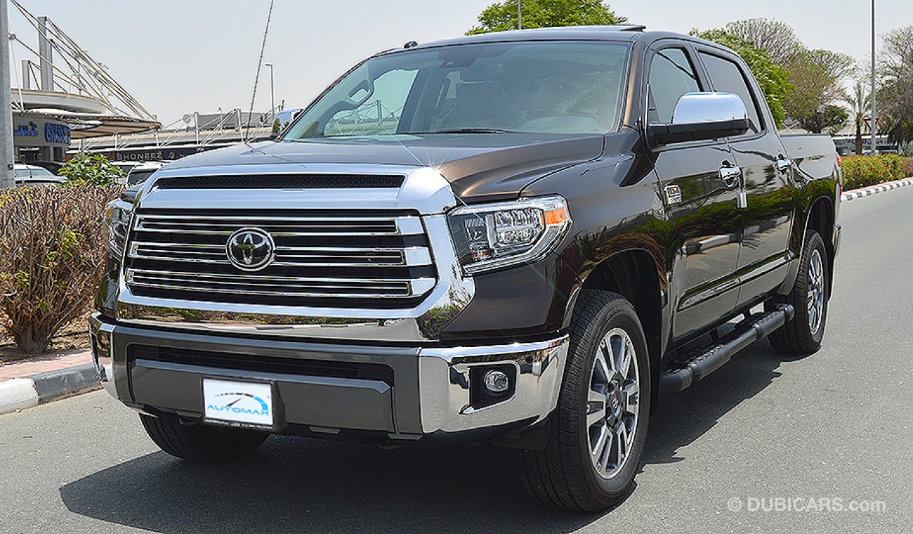 Toyota Tundra 1794 Edition 2019, 5.7 V8 0km w/5Yrs or 200K km Warranty at Dynatrade + 1 Free Service