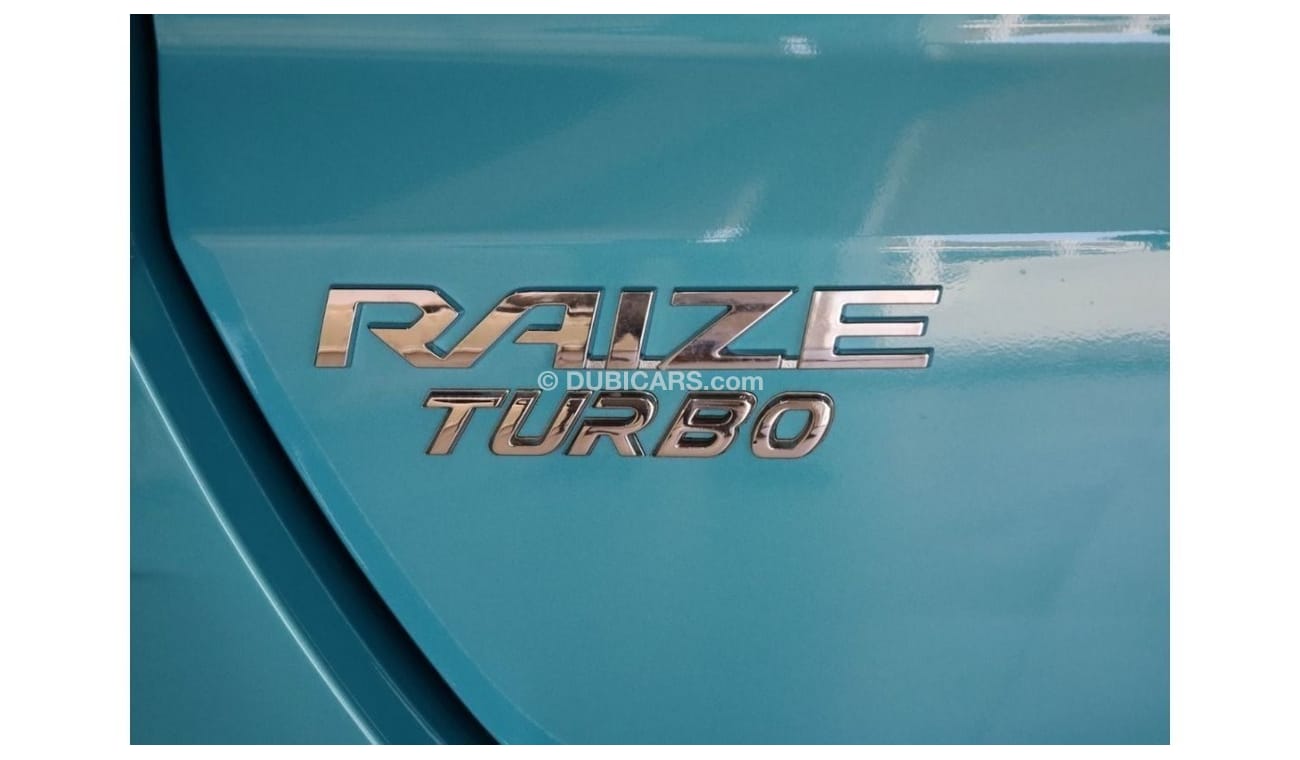 Toyota Raize 2023 | TURBO 1.0P - WITH PARKING SENSORS AND REAR CAMERA GCC SPECS EXPORT ONLY