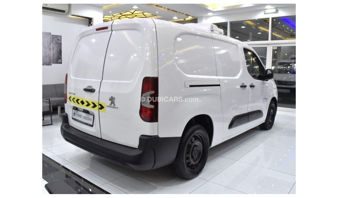 Peugeot Partner EXCELLENT DEAL for our Peugeot Partner Chiller Van ( 2020 Model ) in White Color GCC Specs