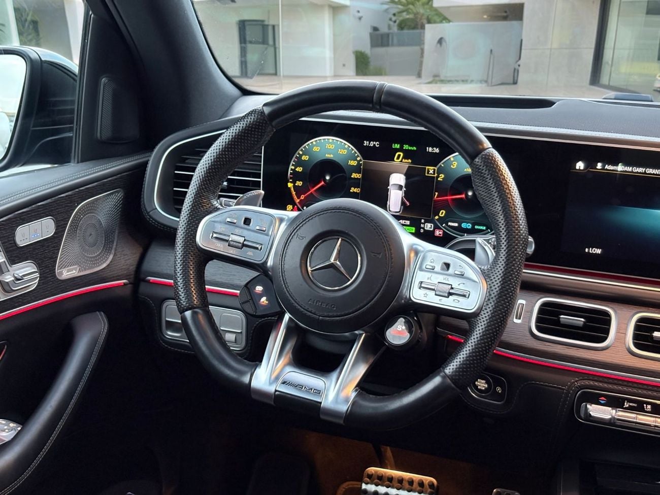مرسيدس بنز GLE 53 AMG AED 4,000 P.M | 0% DOWN PAYMENT | MERCEDES-BENZ GLE 53 AMG 4MATIC+ 3.0L TC+E