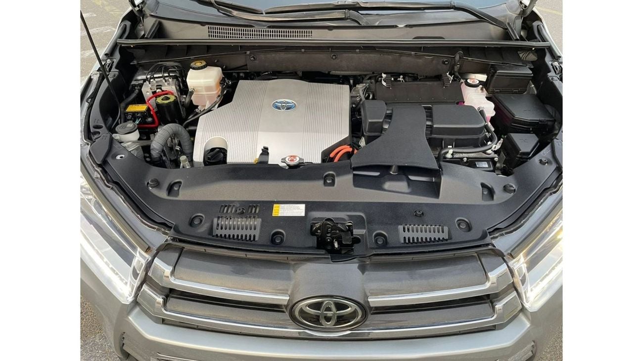 Toyota Highlander 2019 Toyota Highlander Hybrid Fuel 3.5L V6 - 4x4 AWD - MidOption+ Full 7 Leather Seat - Fully Servic
